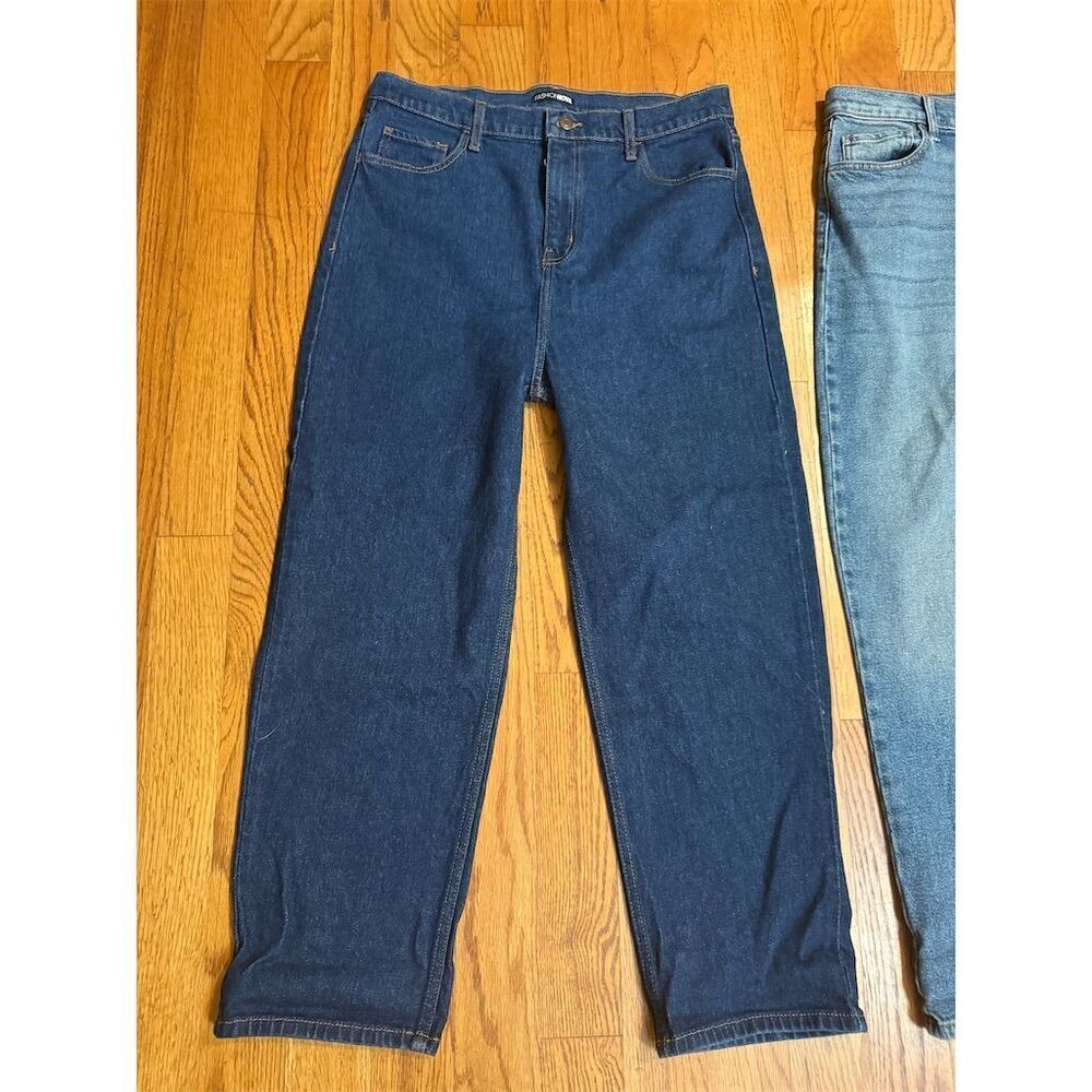 Fashion Nova Multicolor High Rise Jeans Women's Size 15 - Picture 3 of 8